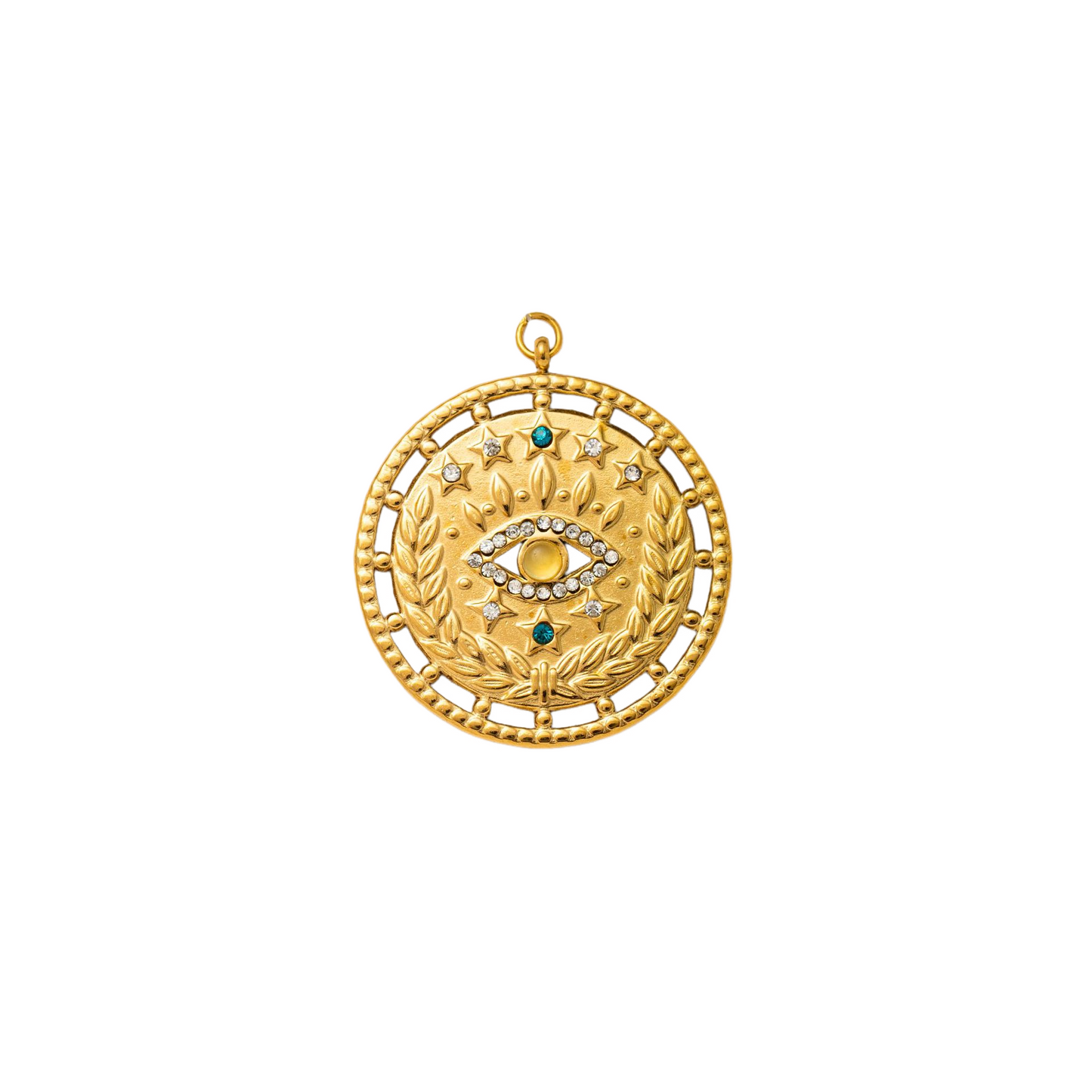Stainless Steel Devil Eye Series Pendant