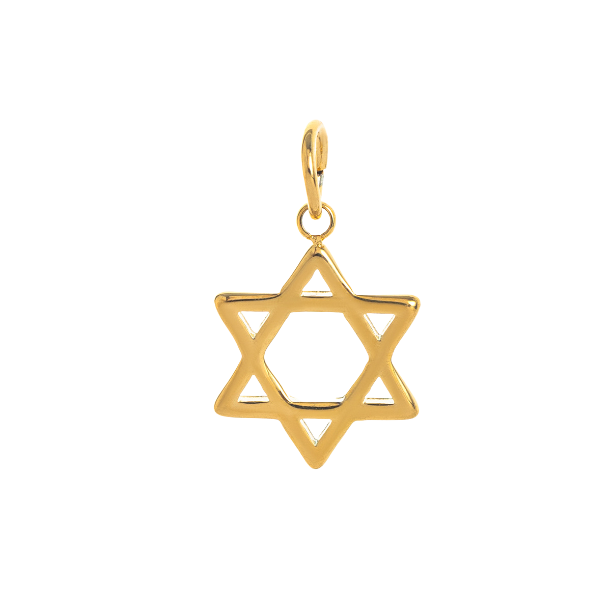 Stainless Steel Star Rainbow Smiley Face Pendant
