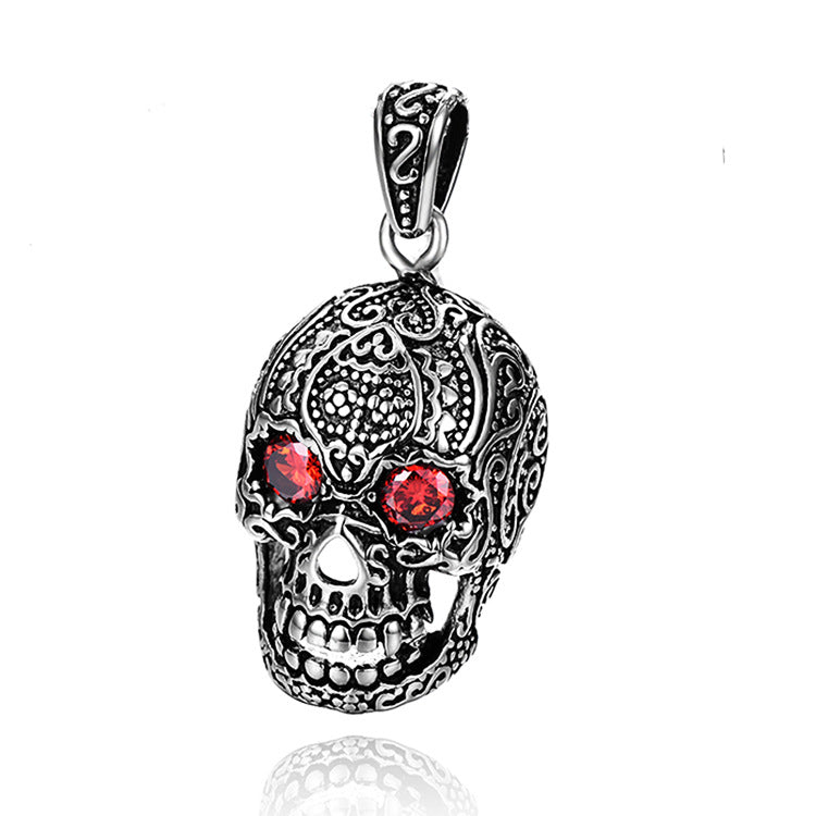 Skull Pendant Stainless Stee Necklace