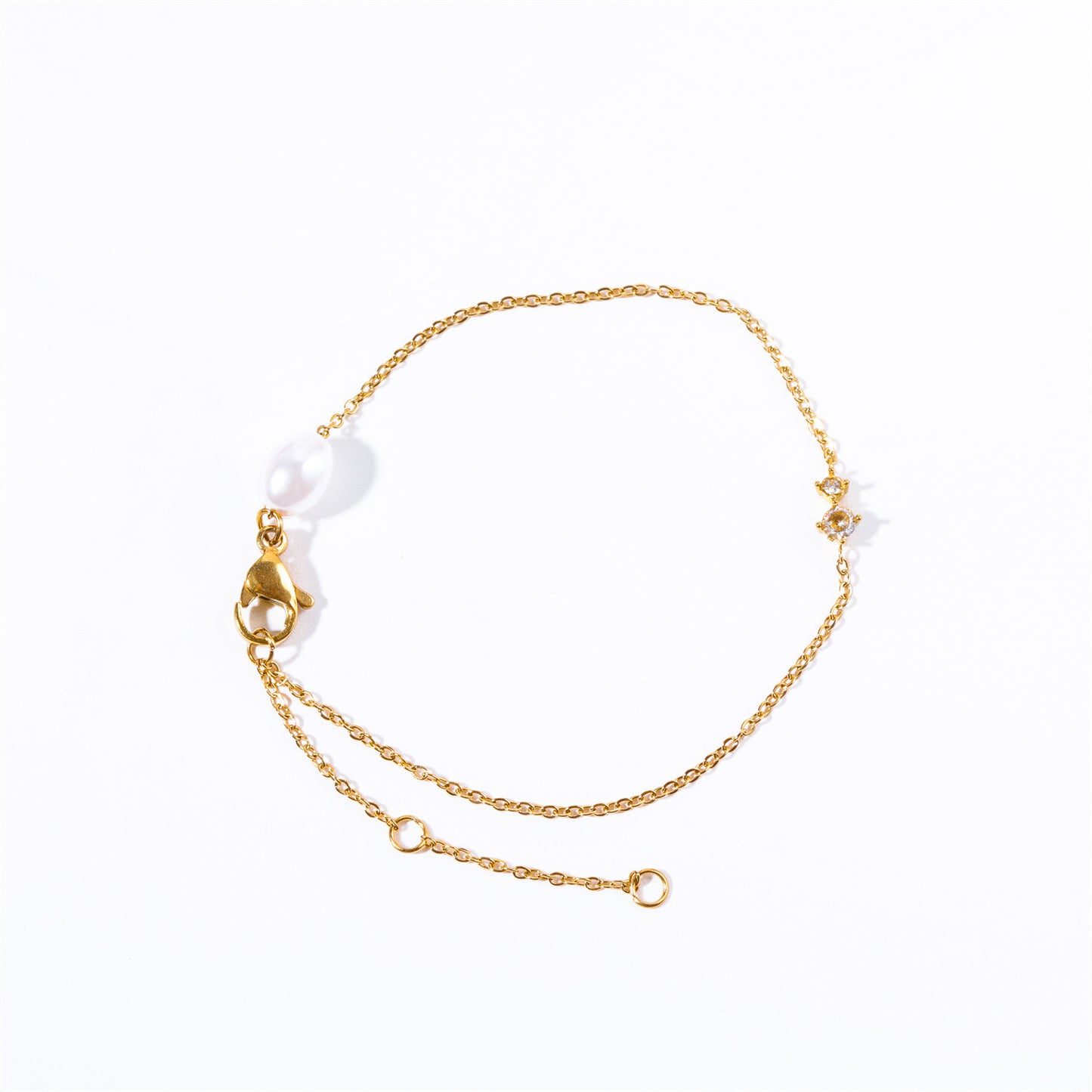 Stainless Steel Vintage Birthstone Bracelet