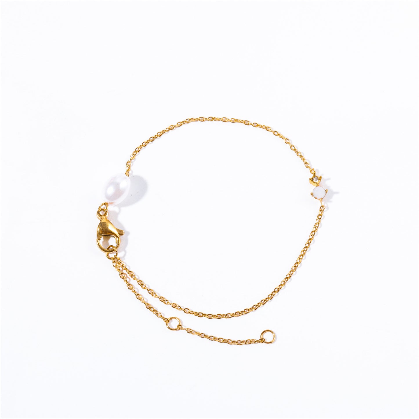 Stainless Steel Vintage Birthstone Bracelet