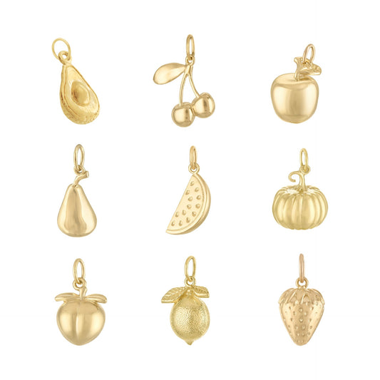 Stainless Steel Fruit Series Pendant
