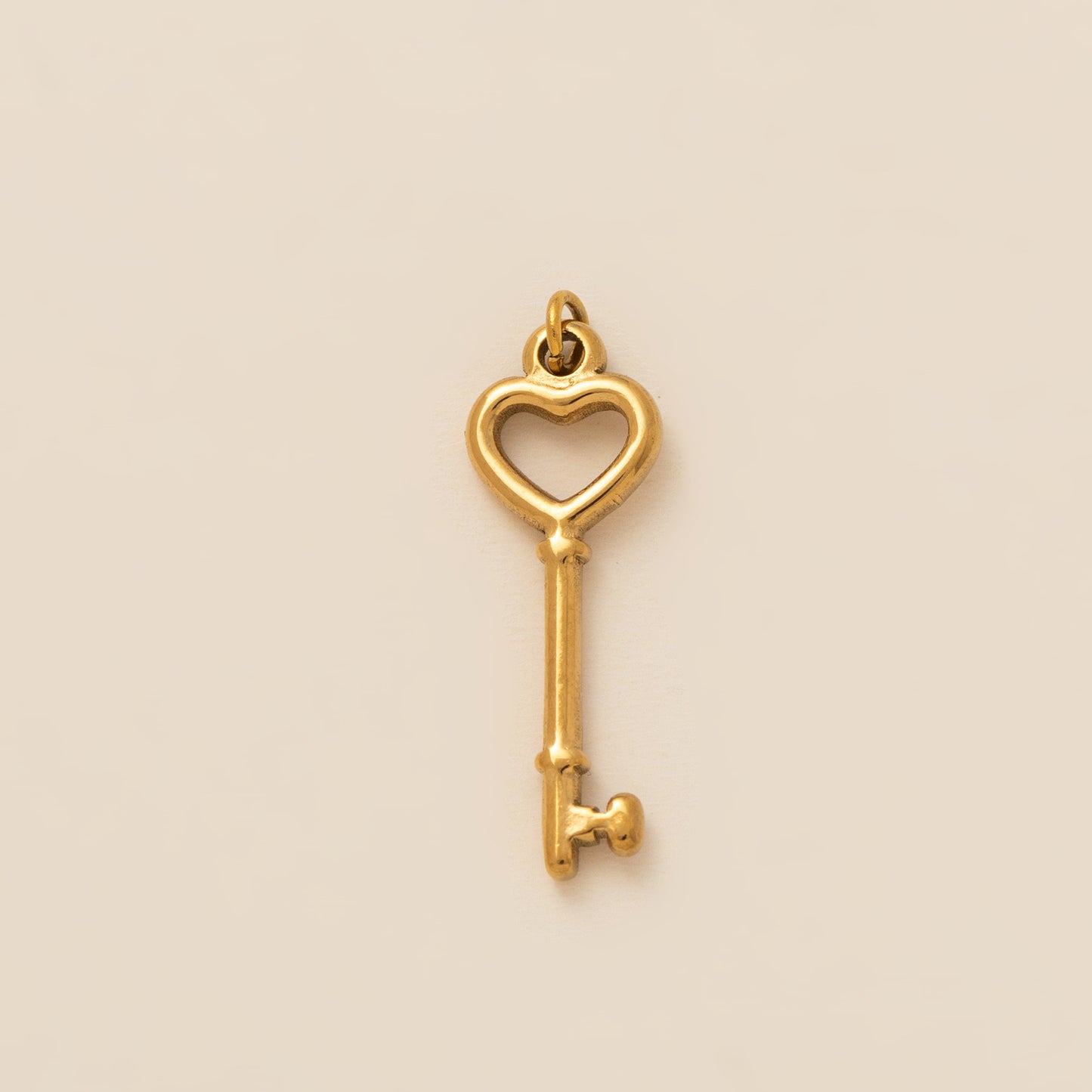 Stainless Steel Casual Teapot Biscuit Heart Pendant