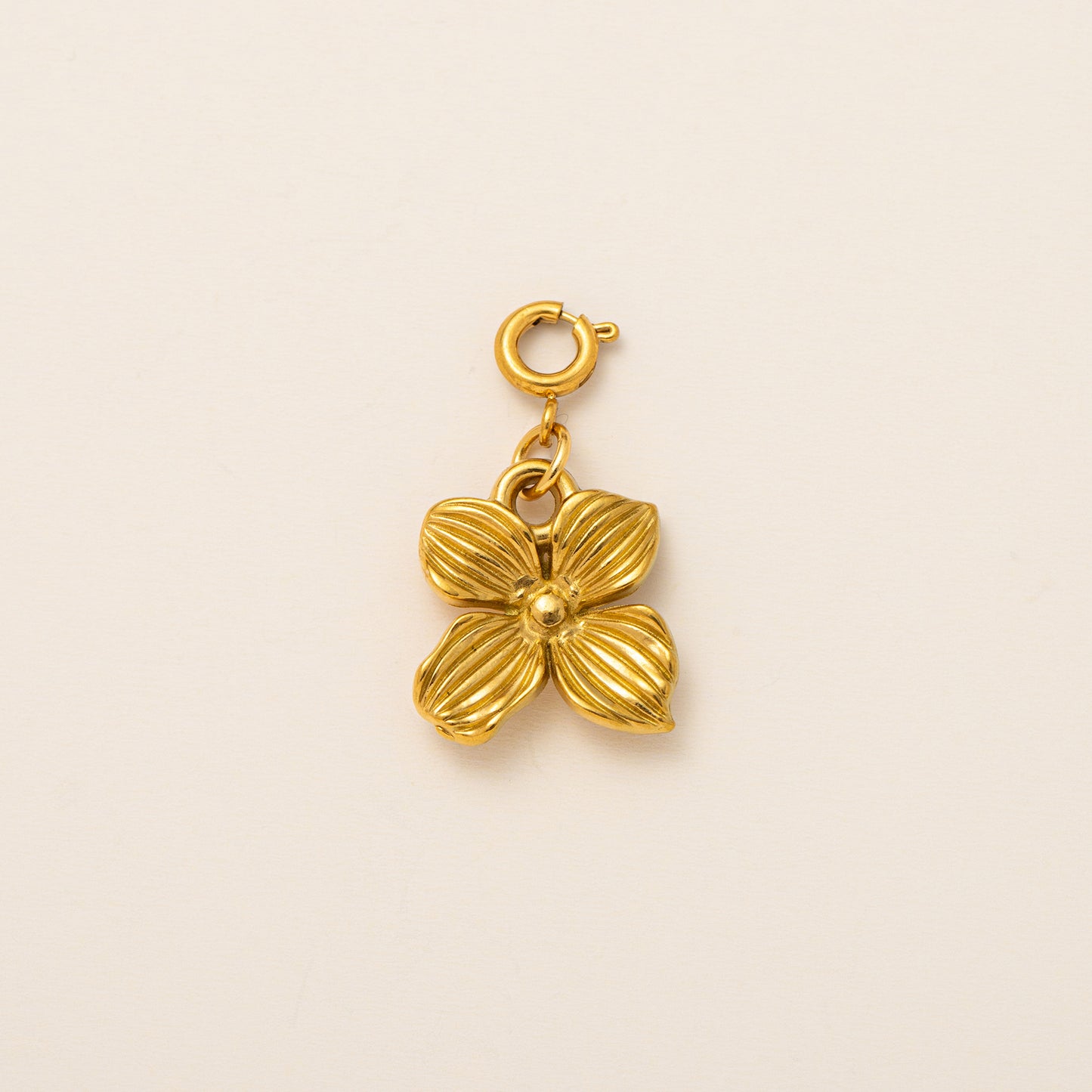 Stainless Steel Flower Bird Food Pendant