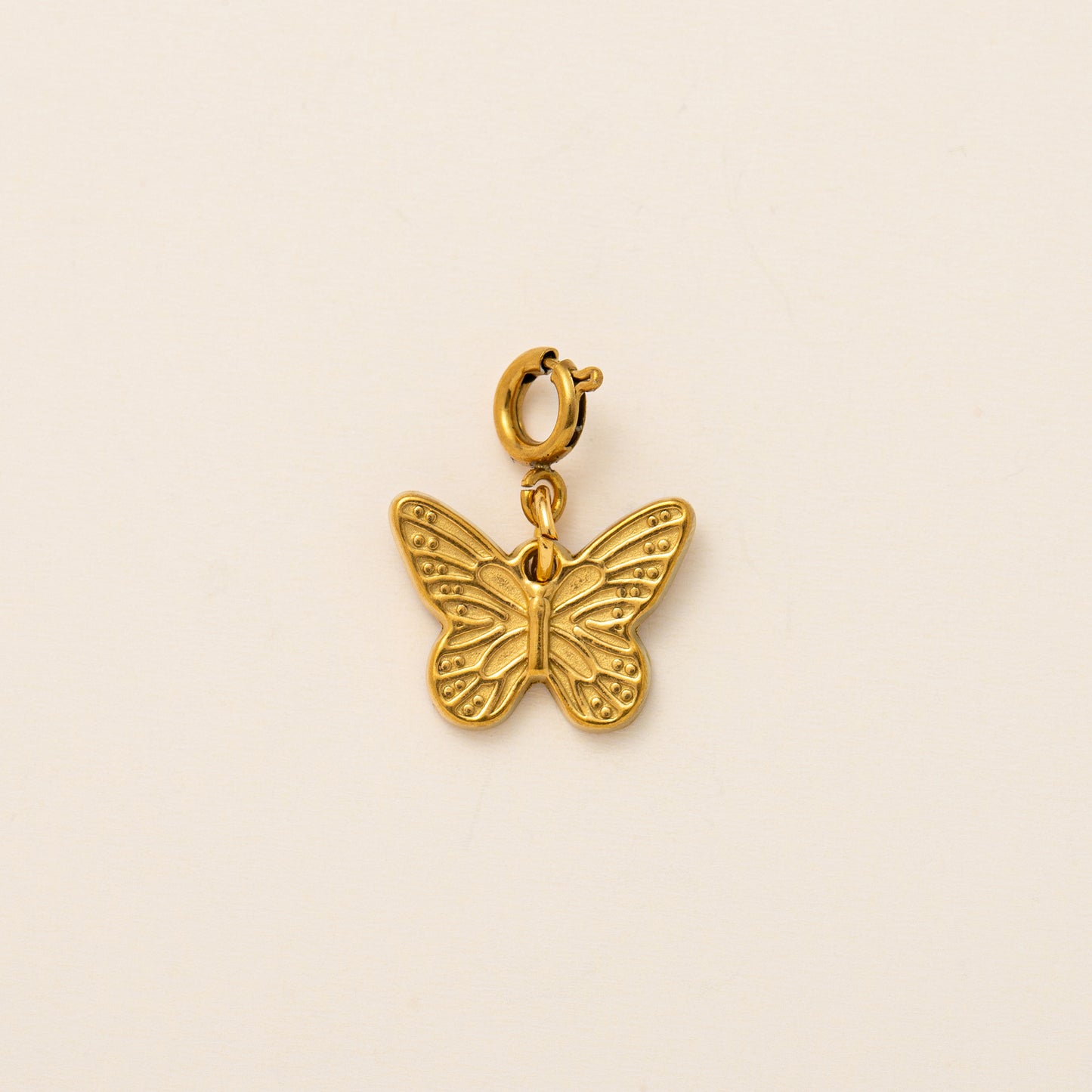 Stainless Steel Flower Bird Food Pendant