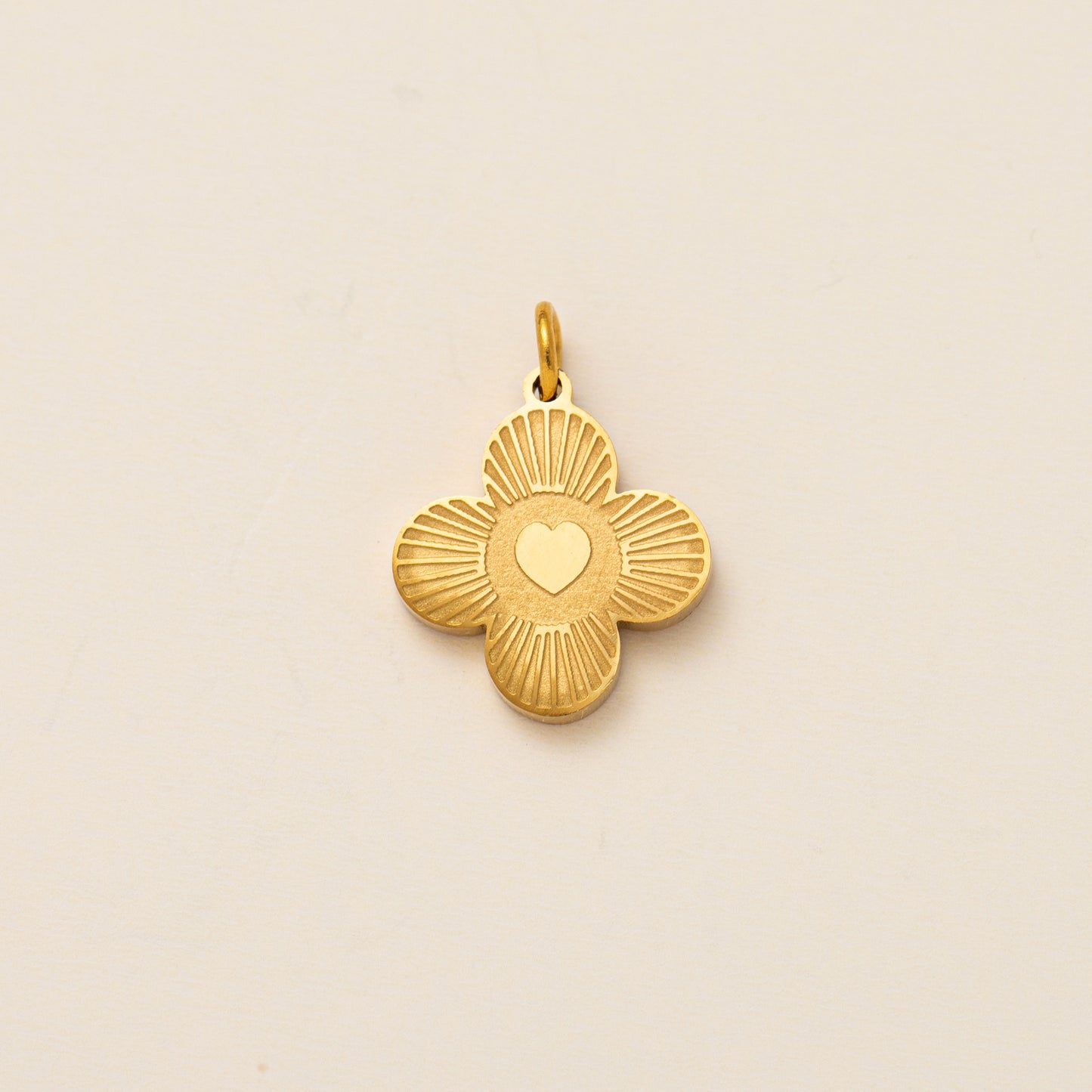 Stainless Steel Flower Bird Food Pendant