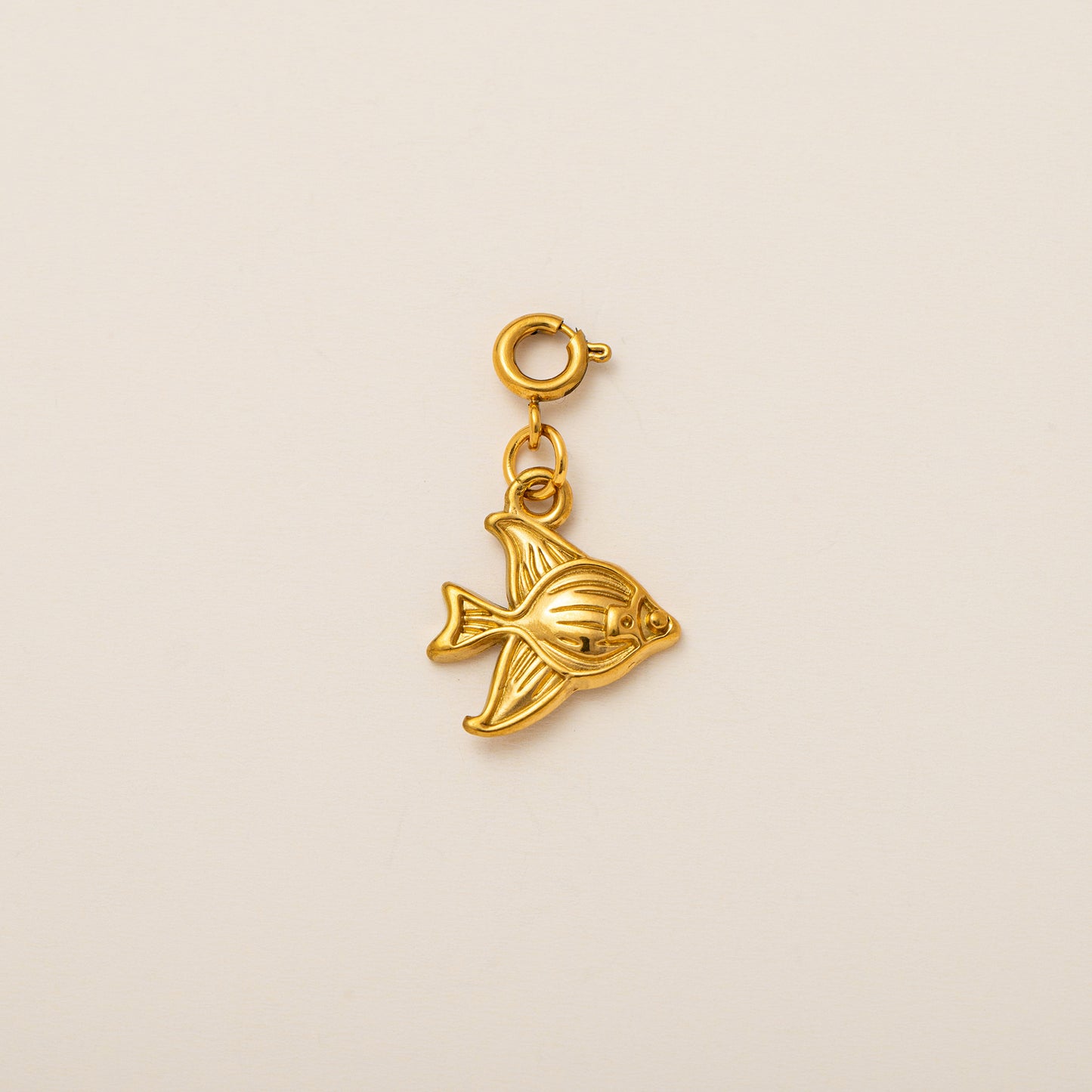 Stainless Steel Flower Bird Food Pendant