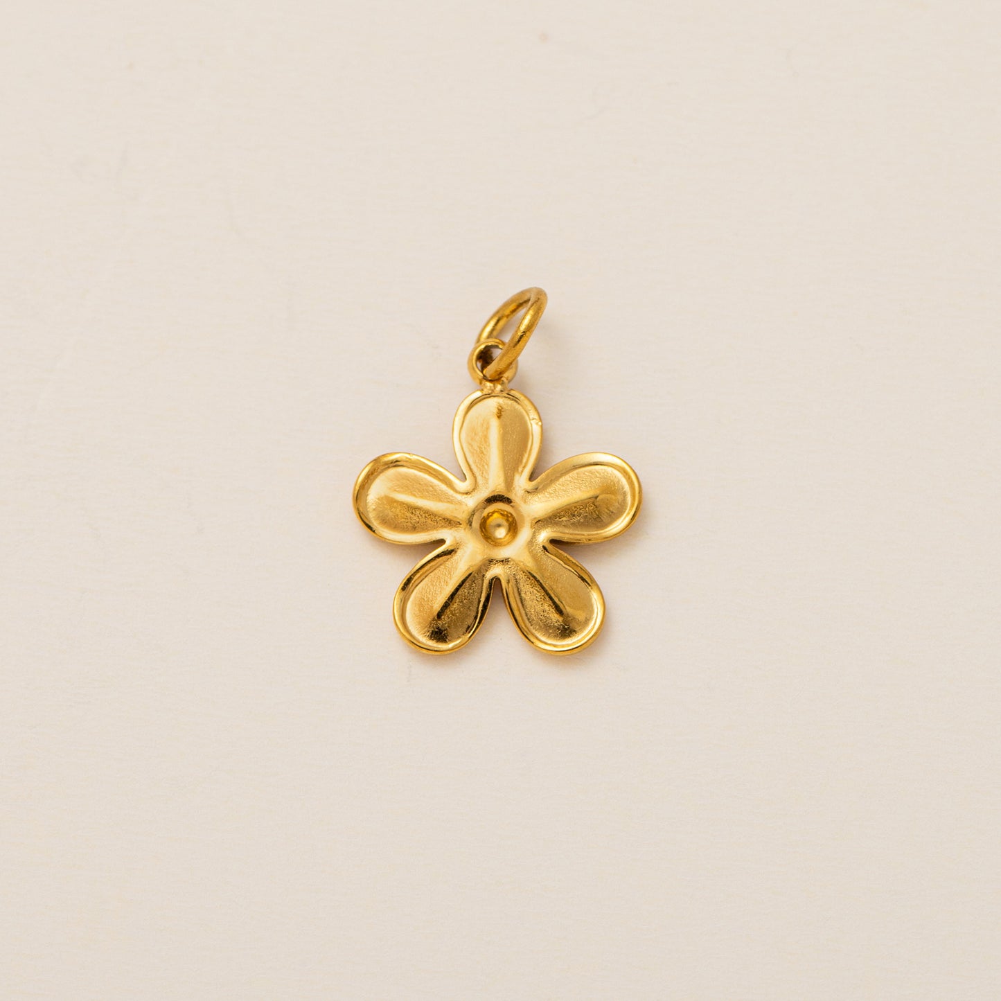 Stainless Steel Flower Bird Food Pendant