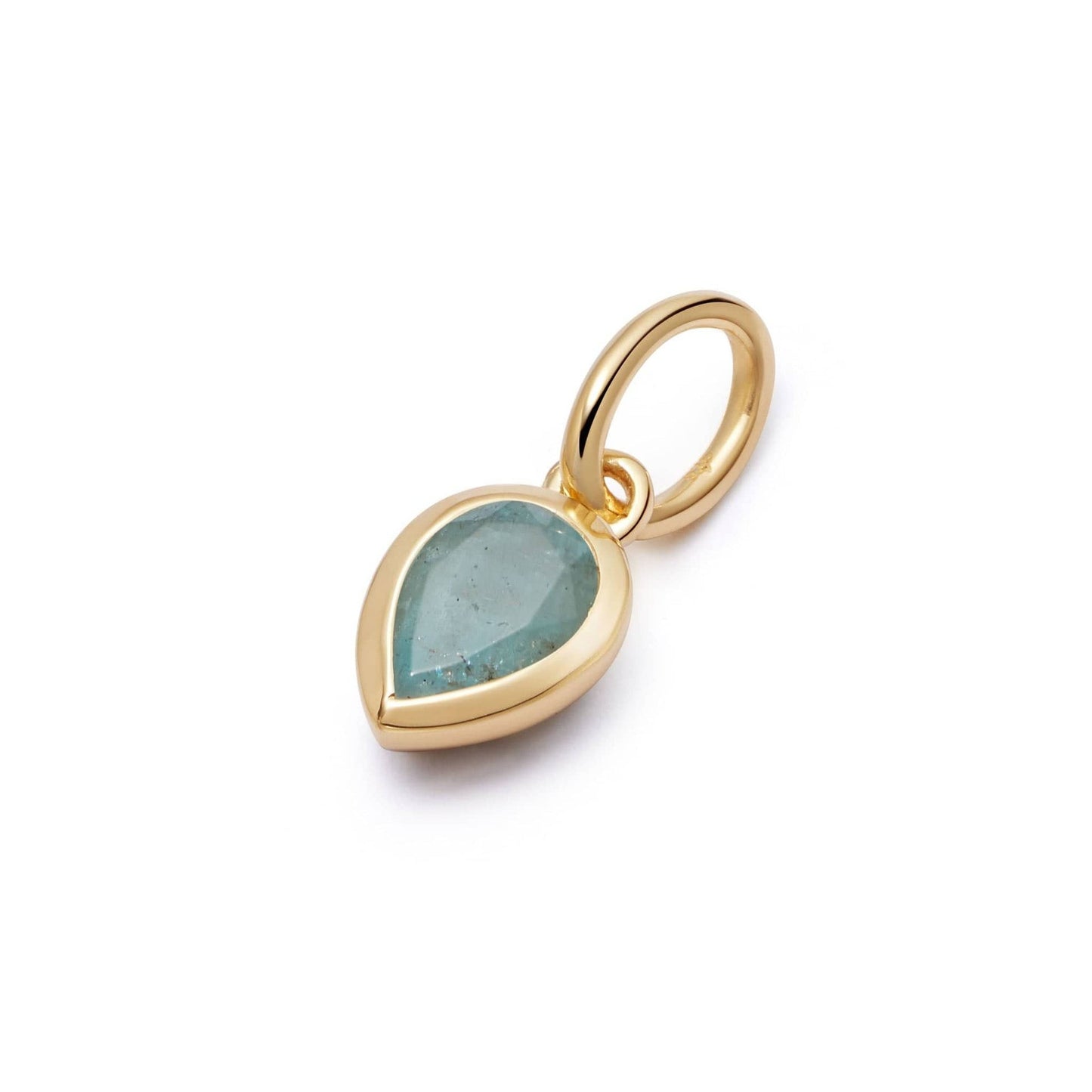 18K Gold PVD Birthstone Stainless Steel Pendant