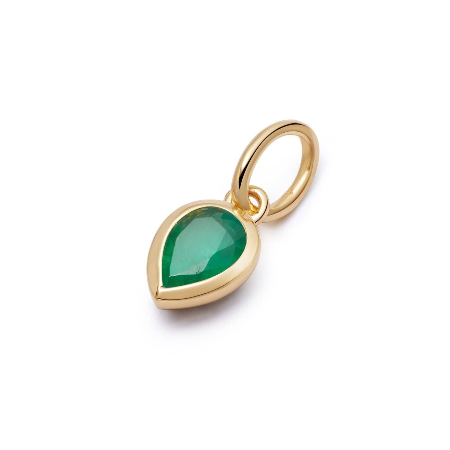 18K Gold PVD Birthstone Stainless Steel Pendant