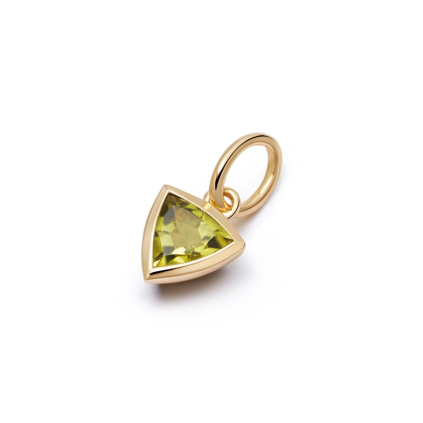 18K Gold PVD Birthstone Stainless Steel Pendant