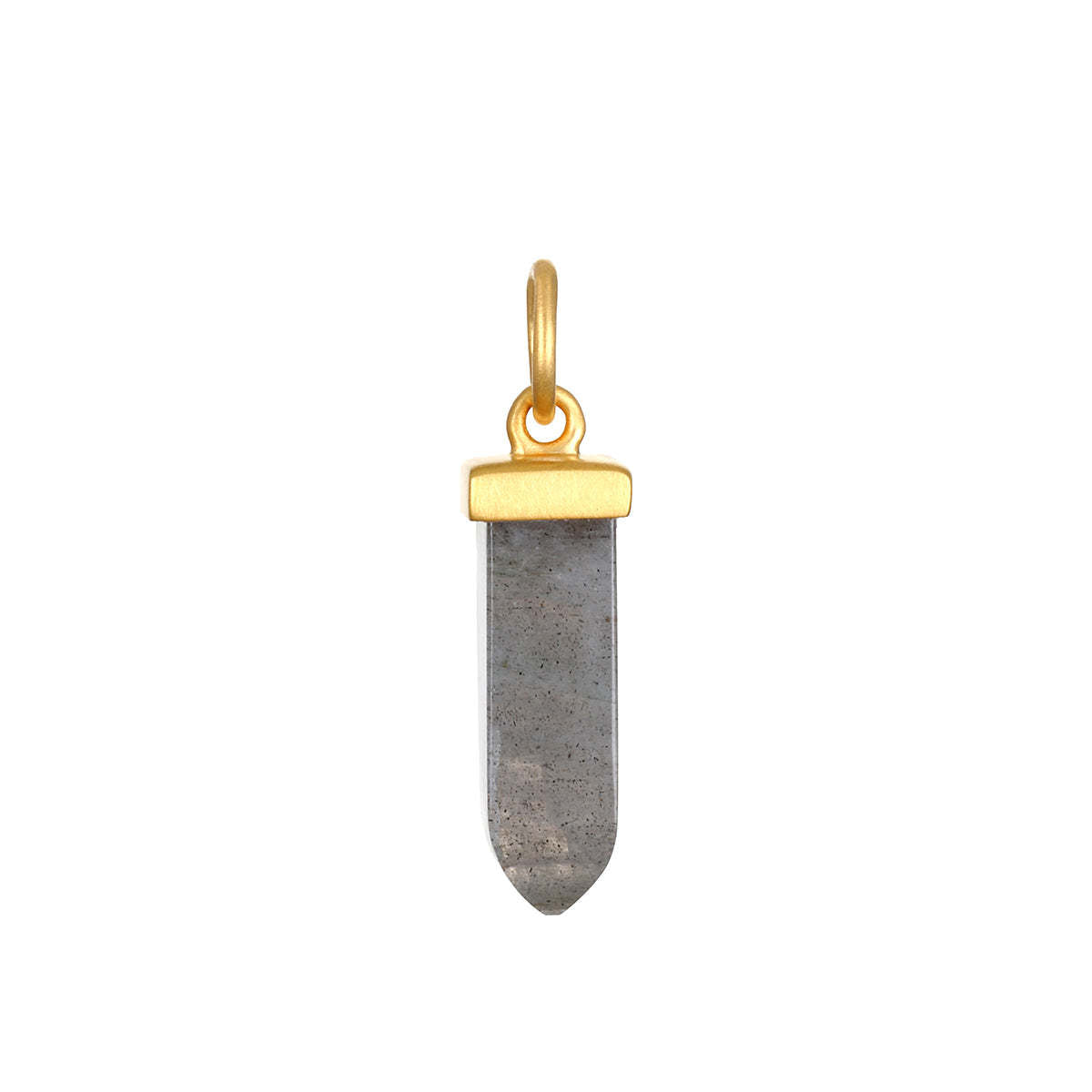 Sun Moon Inlay Cubic Zirconia Pendant