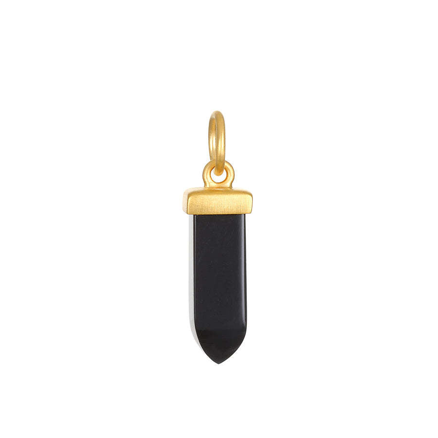 Sun Moon Inlay Cubic Zirconia Pendant