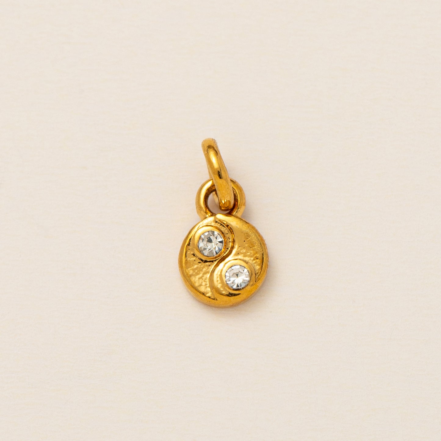Stainless Steel Animal Cross Ribbon Pendant