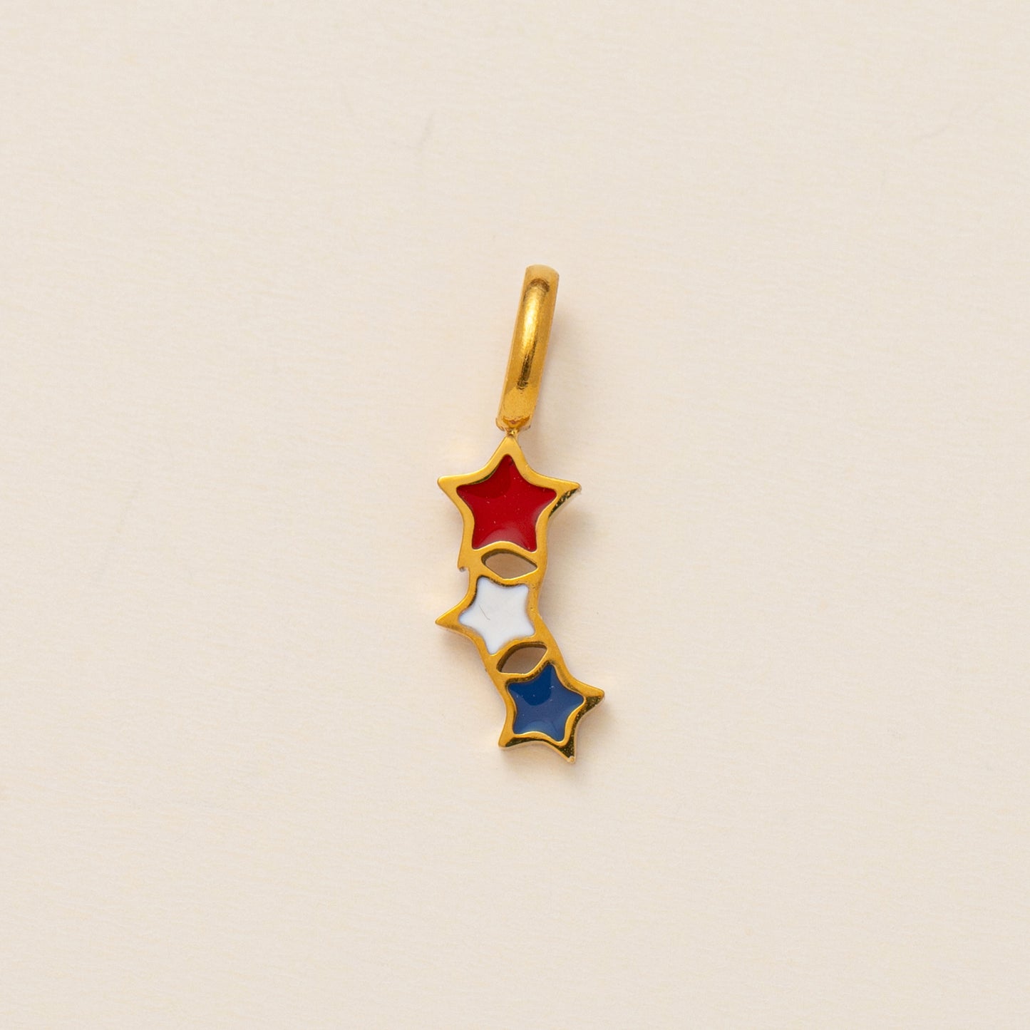 Stainless Steel Animal Cross Ribbon Pendant