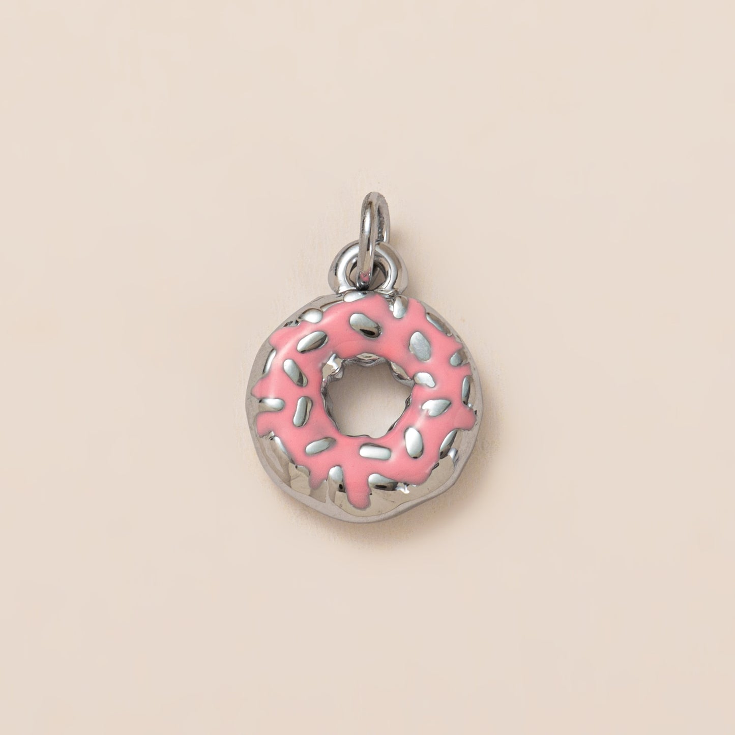 Stainless Steel Crown French Fries Bundle Tree Pendant