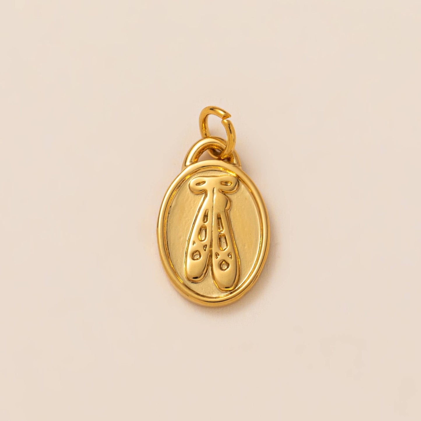 Stainless Steel Ball Dance Shoes Pendant