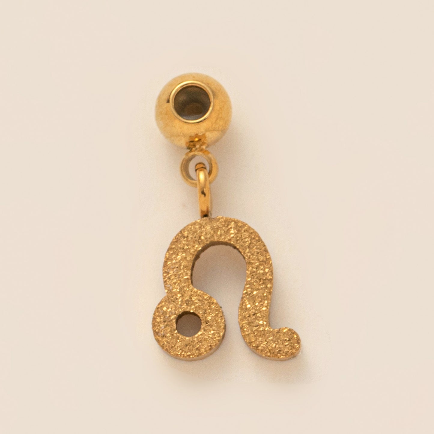 Stainless Steel Brushed Zodiac Pendant