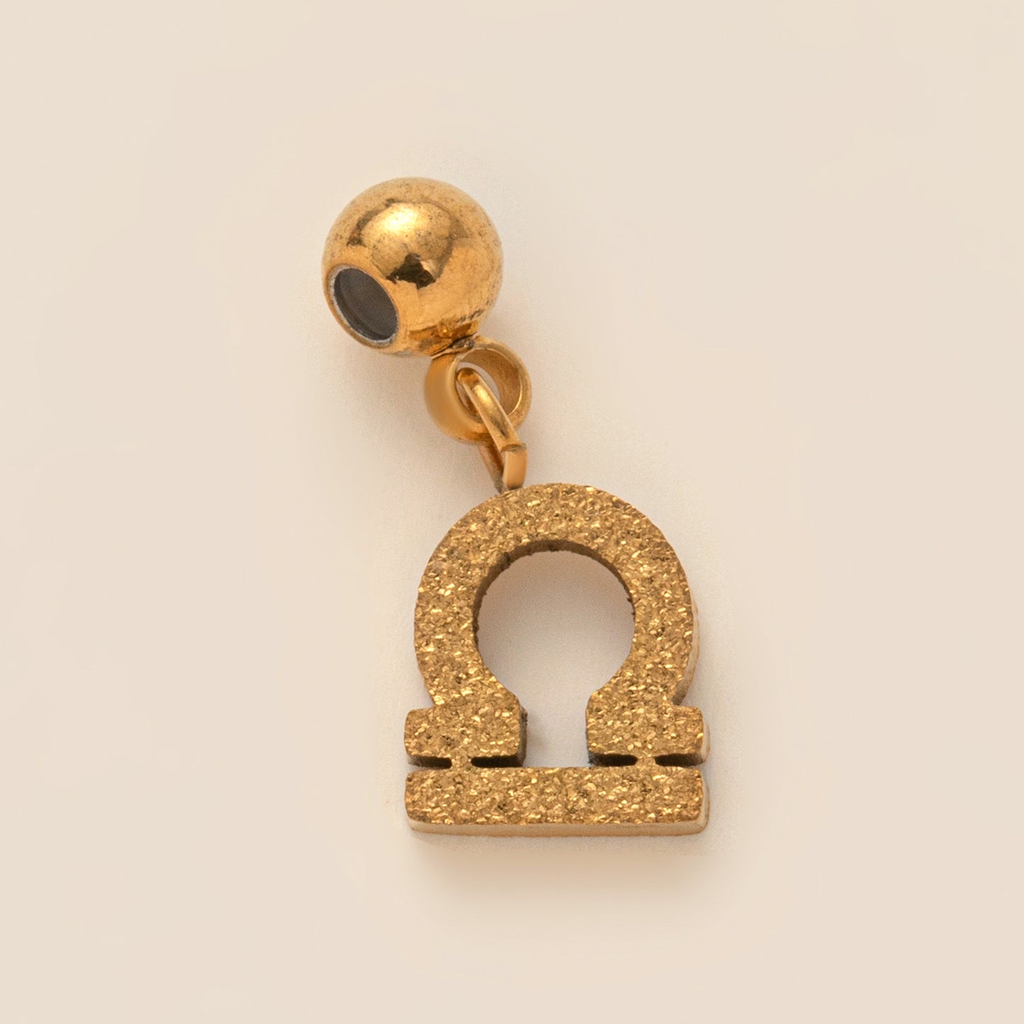 Stainless Steel Brushed Zodiac Pendant