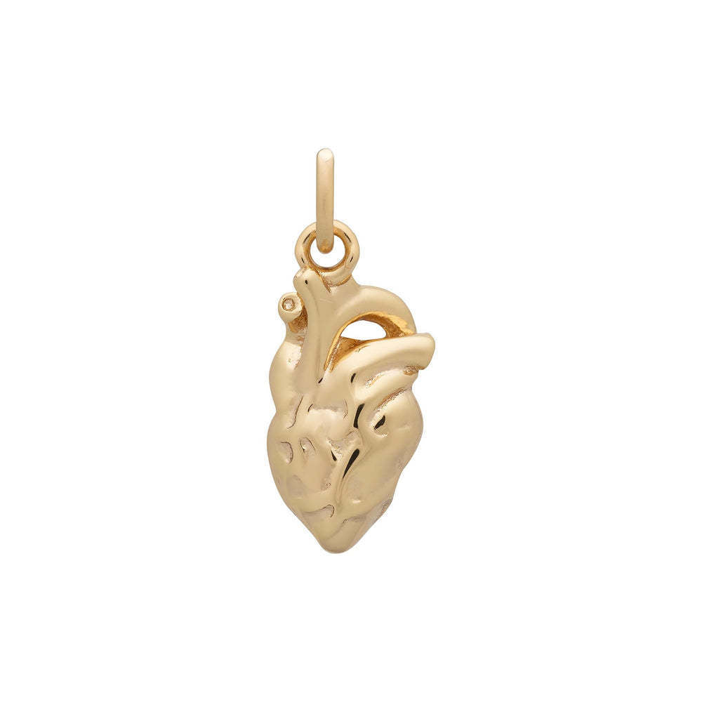 Stainless Steel Heart Animal Food Pendant