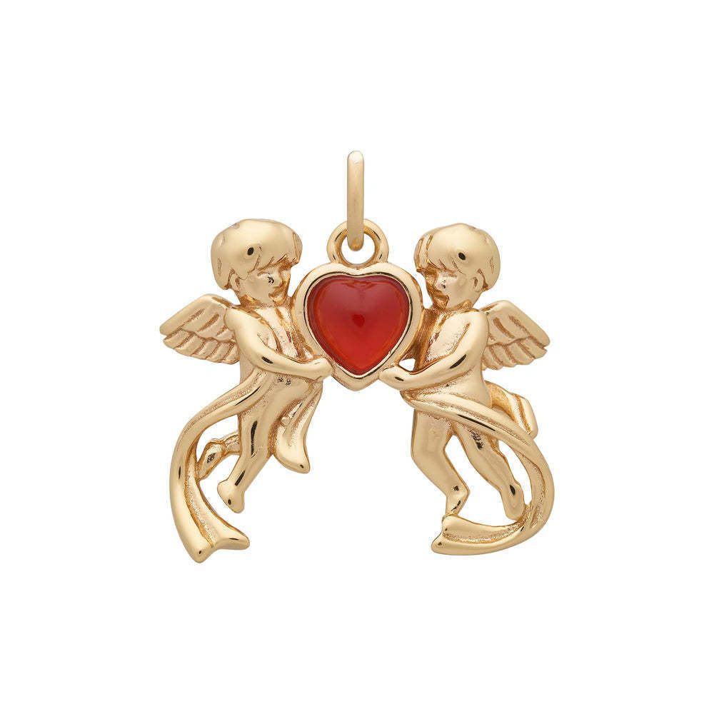 Stainless Steel Heart Animal Food Pendant