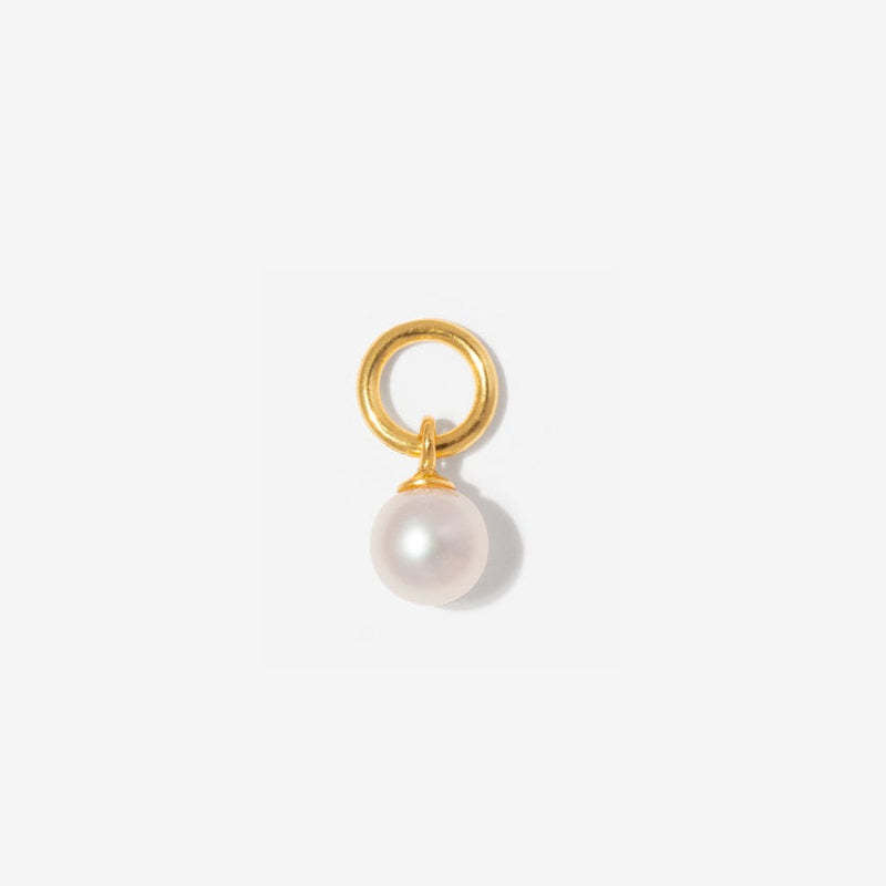 Stainless Steel Cross Pearl Heart Pendant
