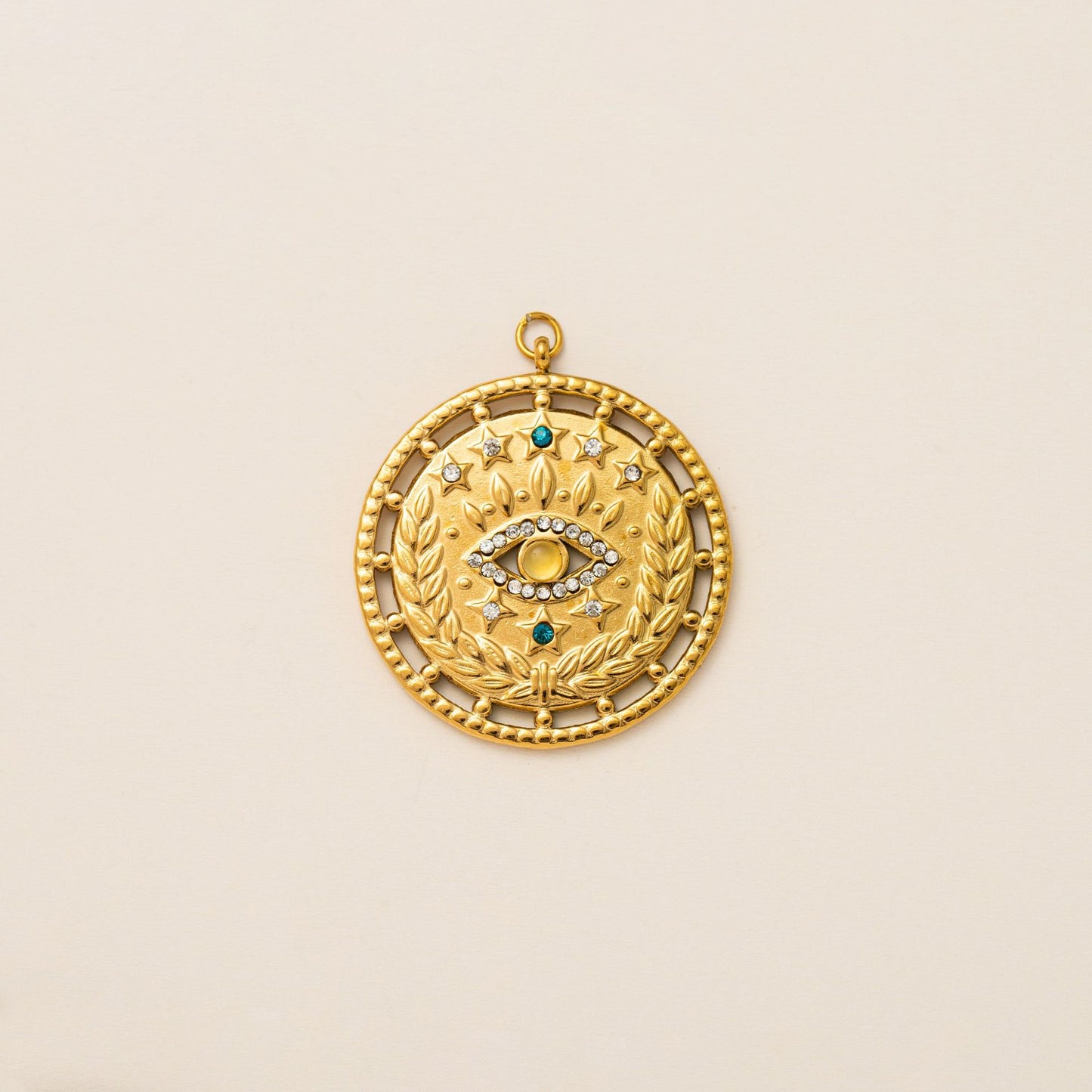 Stainless Steel Devil Eye Series Pendant