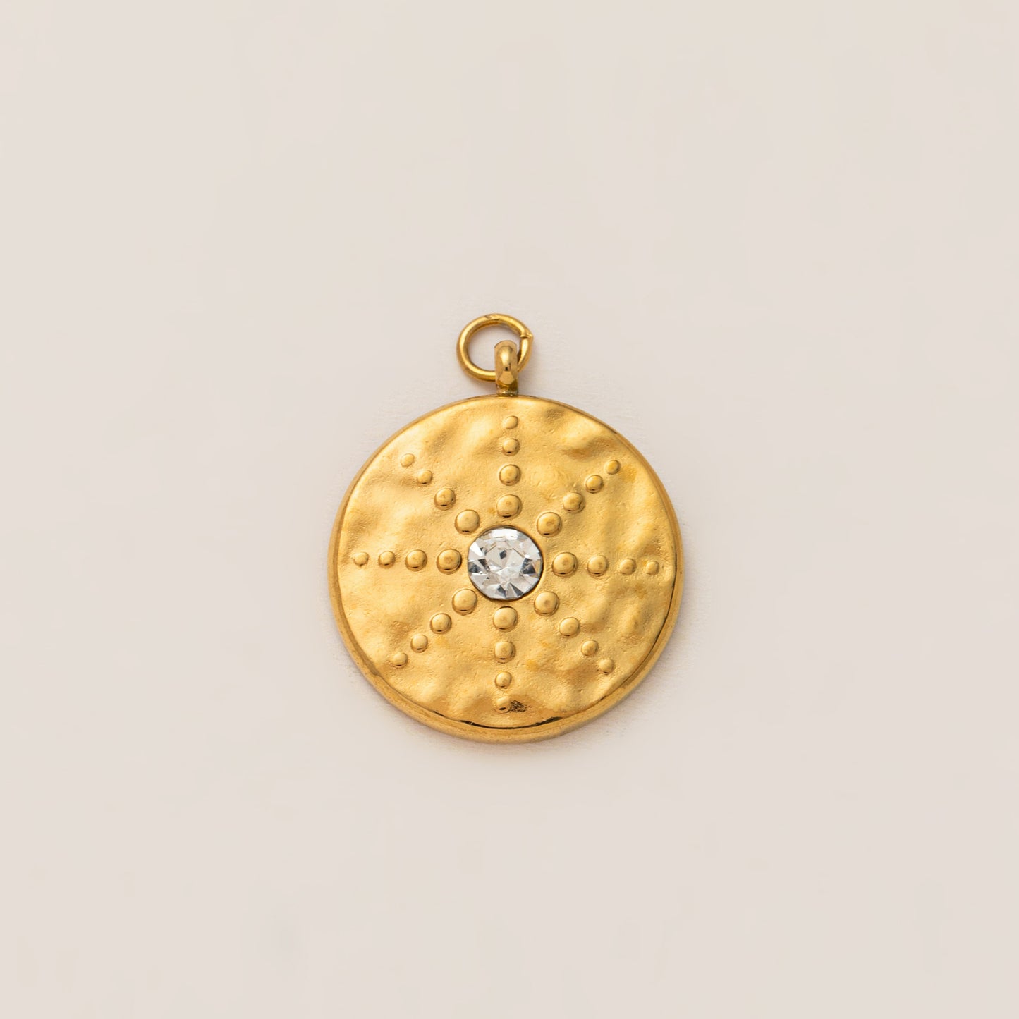 Stainless Steel Sun Pendant