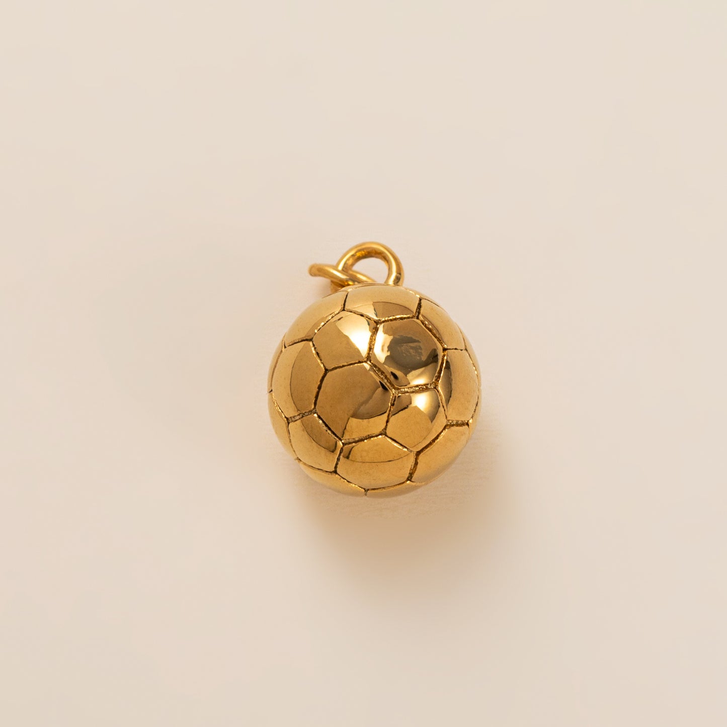 Stainless Steel Four Leaf Clover Mushroom Racquet Pendant