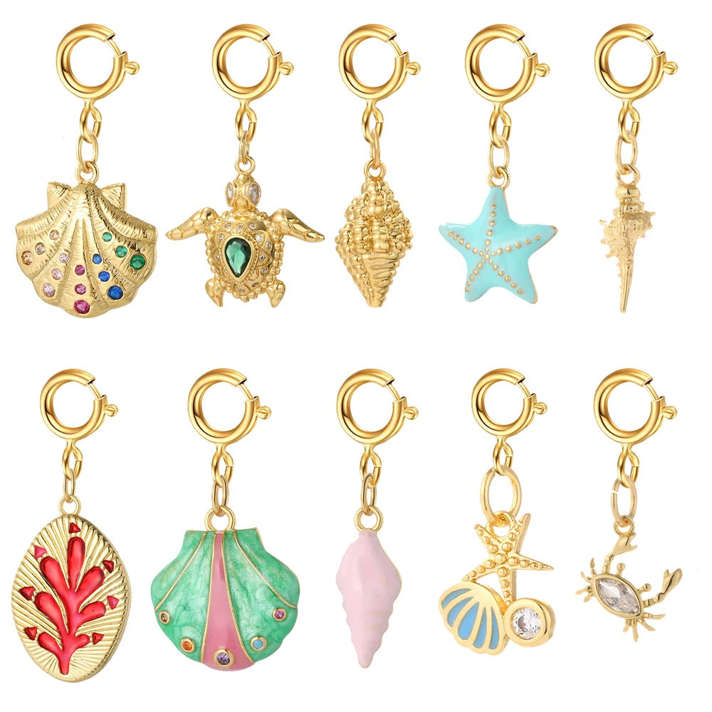 Marine Life Stainless Steel Pendant