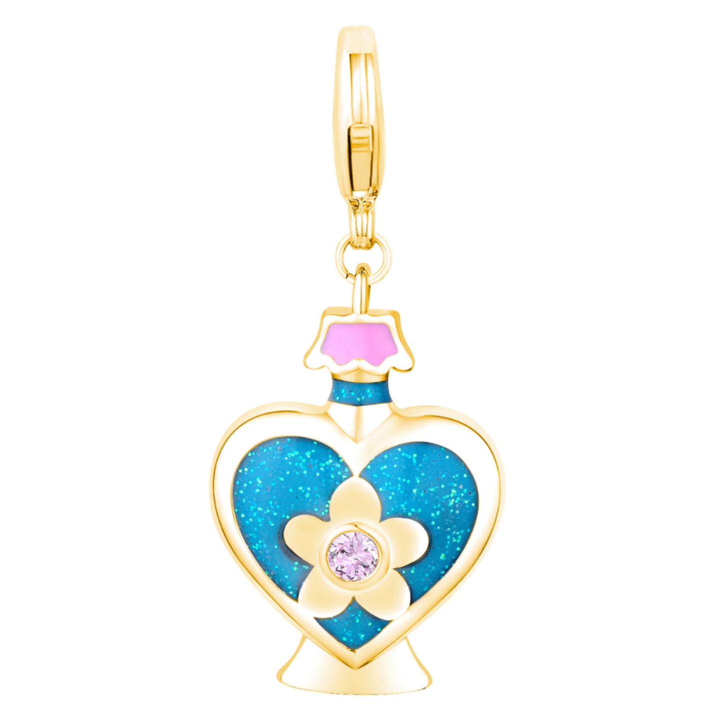 Stainless Steel Dopamine Heart Pendant