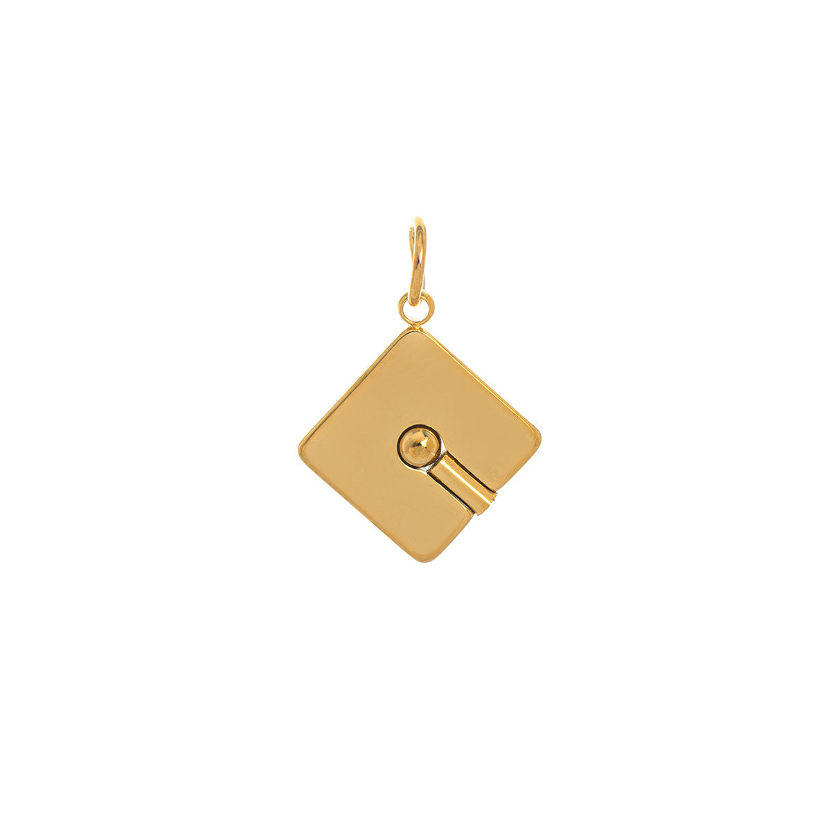 Stainless Steel Star Rainbow Smiley Face Pendant