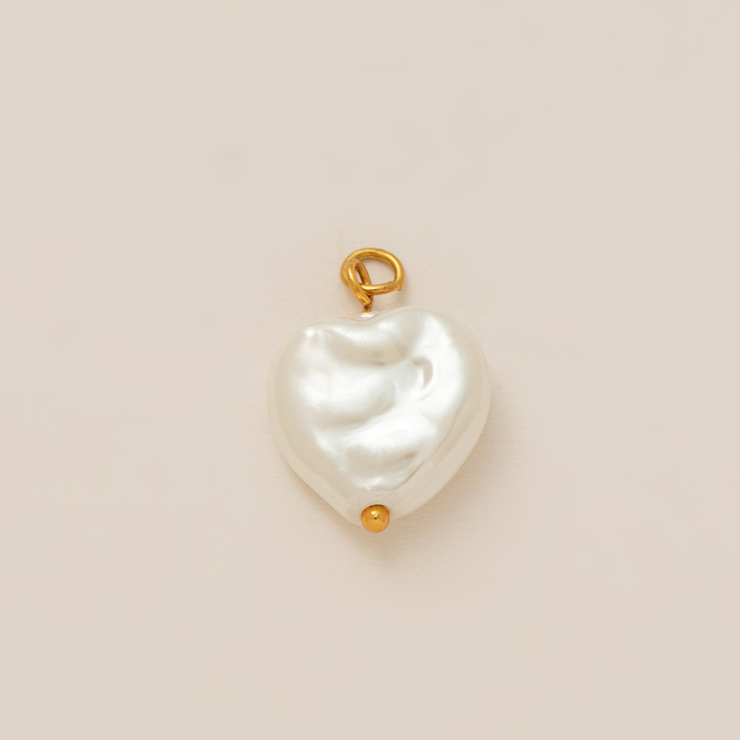 Stainless Steel Boots Horseshoe Heart Pearl Pendant