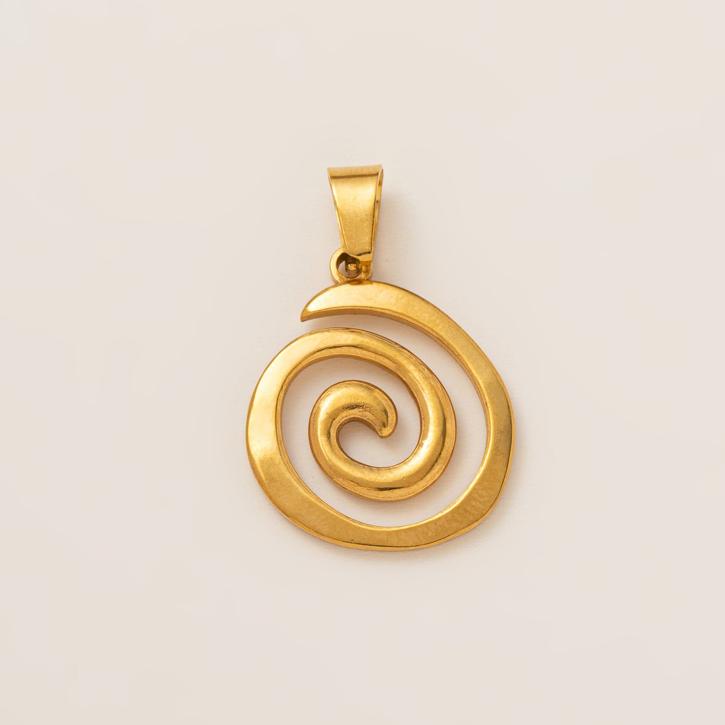 Stainless Steel Ocean Element Pendant