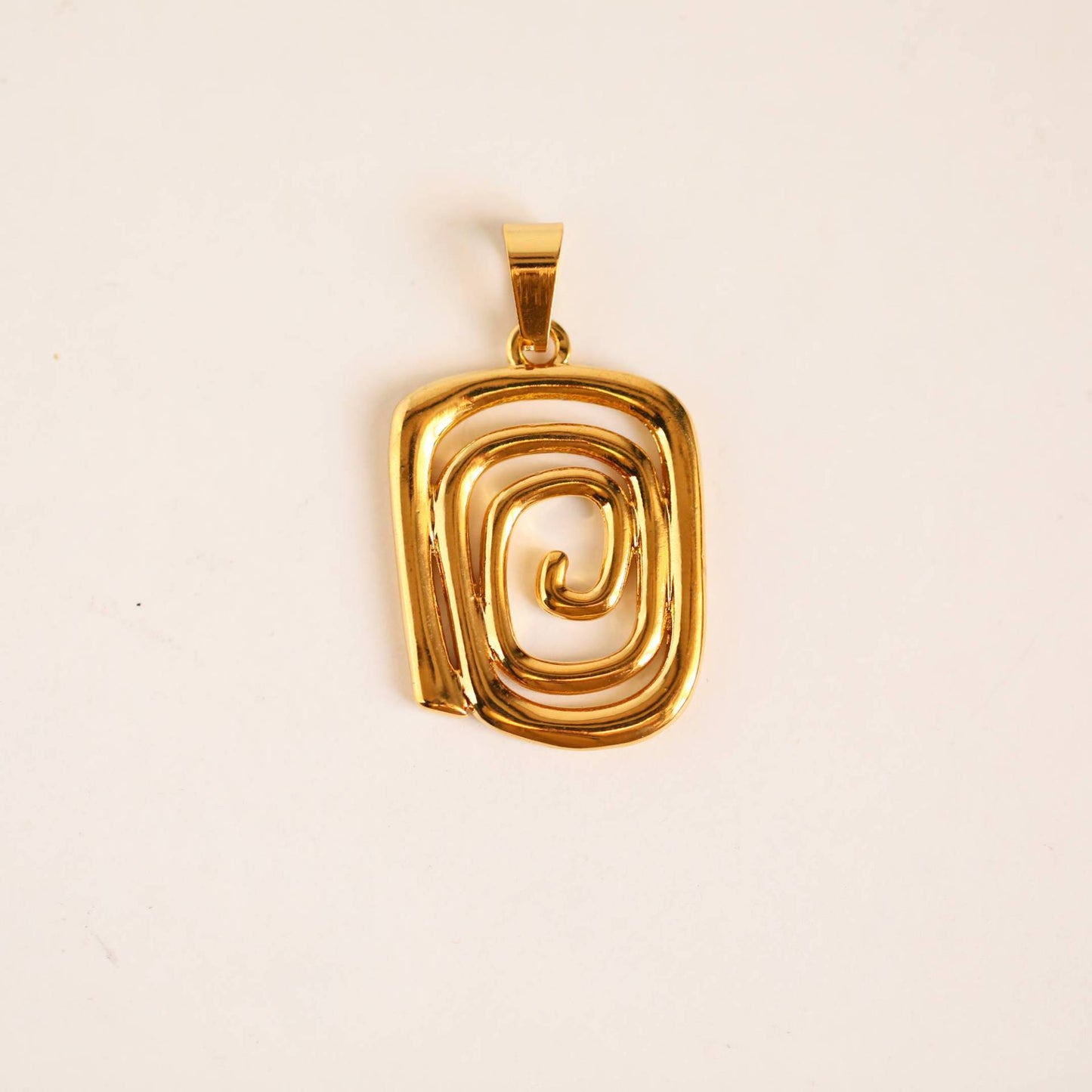 Stainless Steel Ocean Element Pendant