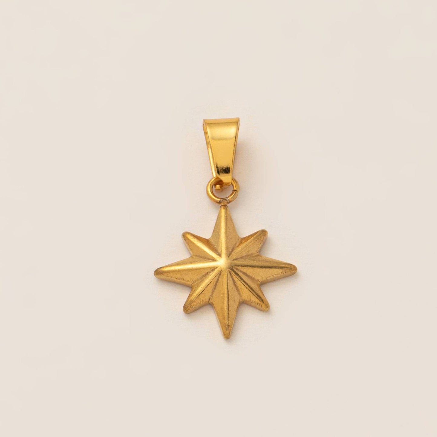 Stainless Steel Ocean Element Pendant