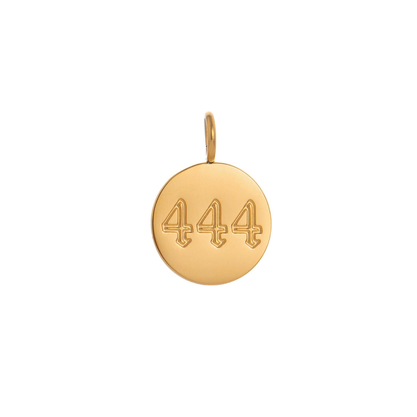 Stainless Steel Number Pendant