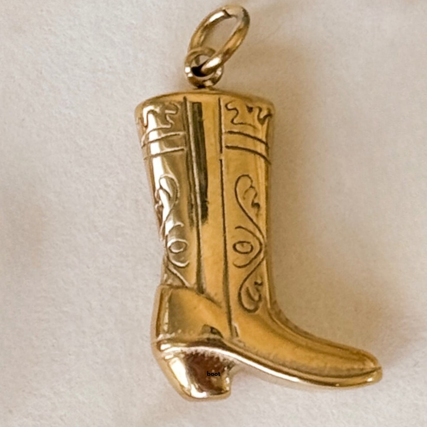 Boots Starfish Heart Sun Stainless Steel Pendant