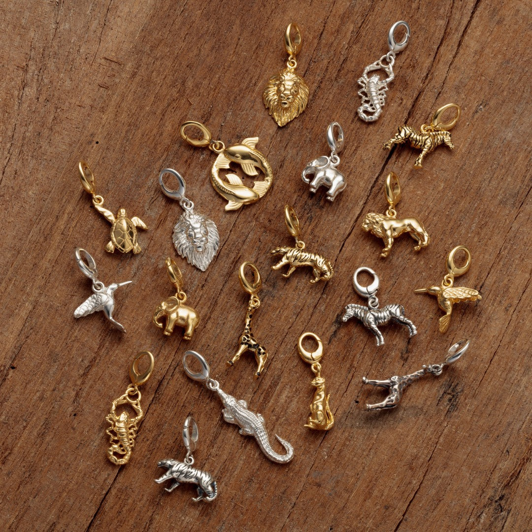 Stainless Steel Animal Series Pendant