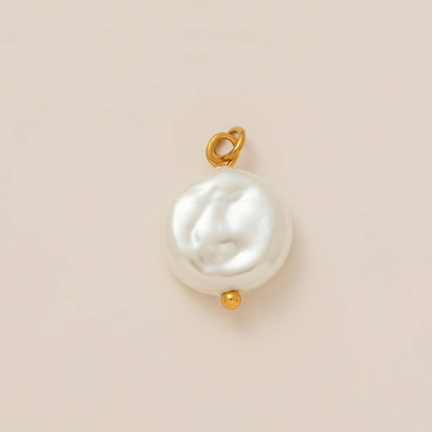 Stainless Steel Moon and Star Pendant