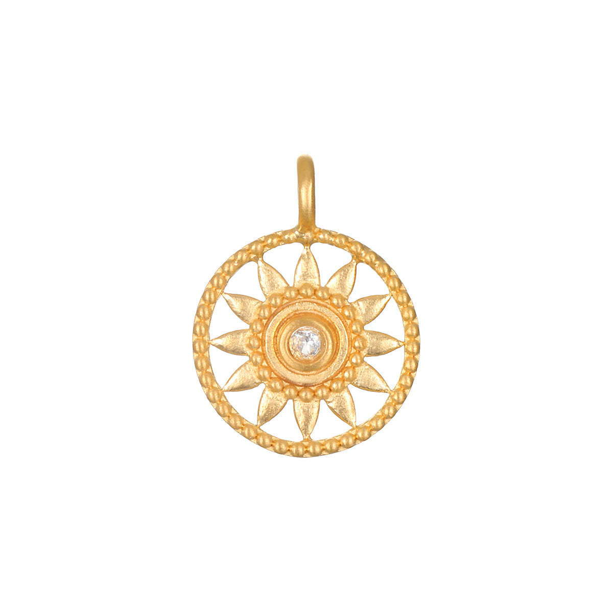 Stainless Steel Elephant Lotus Heart Pendant