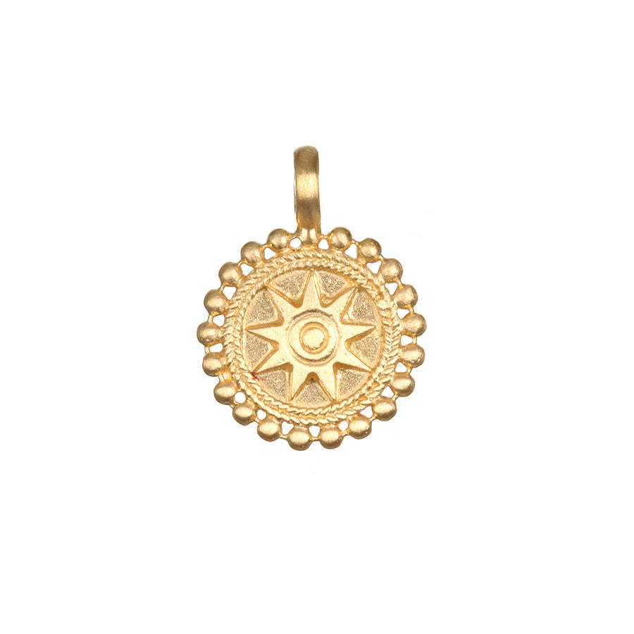 Stainless Steel Elephant Lotus Heart Pendant