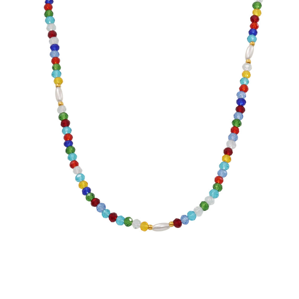 Dopamine Rainbow Natural Stone Beads