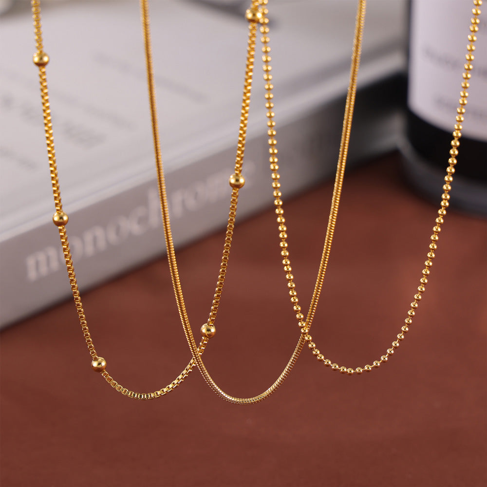 Stainless Steel Chain Necklace