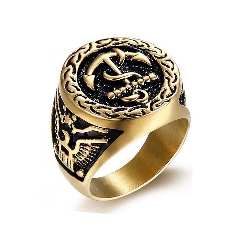 Stainless Steel Eagle Boat Anchor Ring
