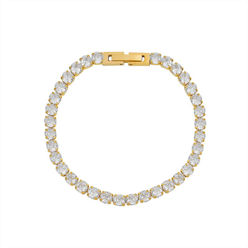Stainless Steel Tennis Bracelet