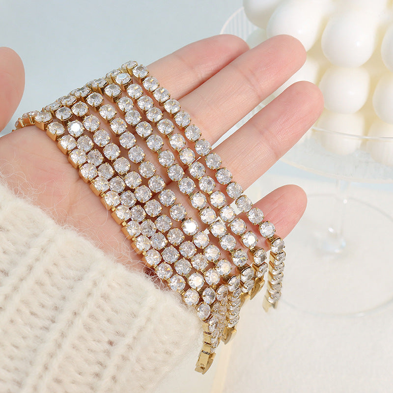 Stainless Steel Tennis Bracelet