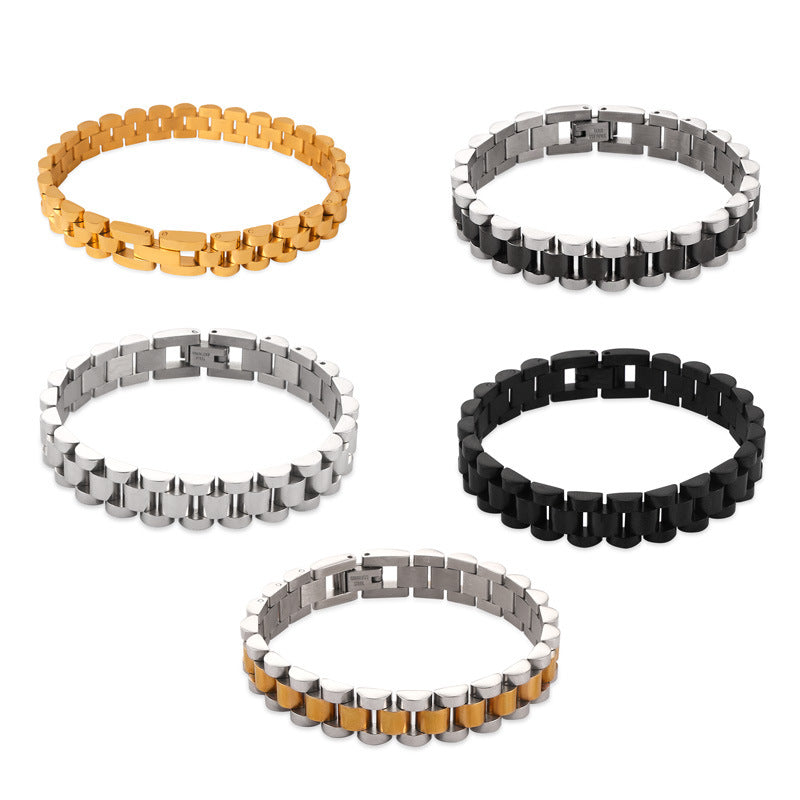Men's Business Stainless Steel Bracelet