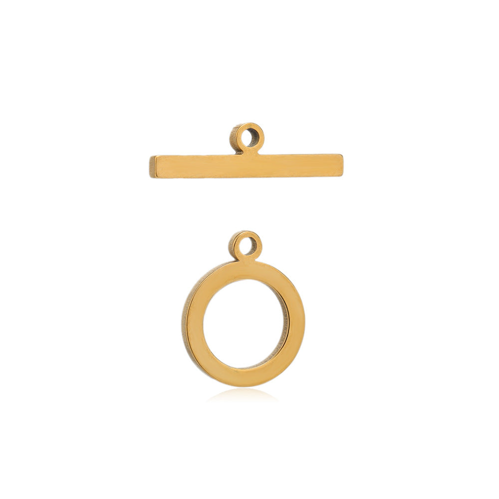 Stainless Steel Toggle Clasp - 5 Pack