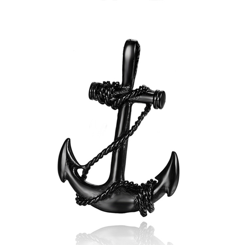 Stainless Steel Anchor Necklace